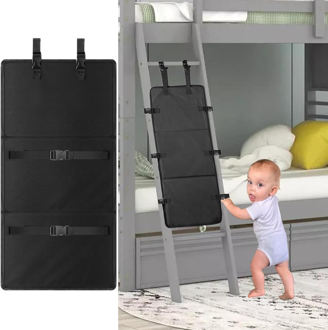 Bunk Bed Ladder Cover - 31x15 Inches Guard Protector to Prevent Climbing - Pool & Playground Ladder Lock