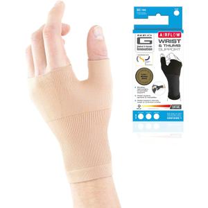 Neo-G Wrist and Thumb Support for Arthritis, Joint Pain, Tendonitis, Sprain - Wrist Brace Wrist Compression Hand Support - S - Beige (Small)