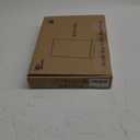 EHWINE 8.5 x 11 Acrylic Sign Holder, 6 Pack L Shape Frames With Wood Base, Clear Table Flyer Menu Stand for Office Business Store, Brown and Wood Color Base