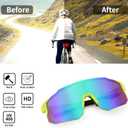 FEISEDY Sports Sunglasses for Men, Women and Teens - Baseball, Biking, Cycling UV400 Protection B2388