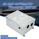 50 Amp Automatic Transfer Switch for RV Speedboats Camping Van, 120/240 VAC 50Amp Dual Protection