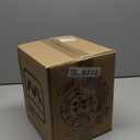 Masterplug 3ft Cord Reel, Retractable Extension Lead with Winding Handle, Safety Overload Circuit Breaker and Power Switch, 4x Grounded Outlets, 13amps, 14AWG Cable