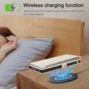 XcaseBar Compatible with Samsung Galaxy A16 5G Wallet case with Zipper Credit Card HolderRFID Blocking,Flip Folio Book PU Leather Phone case Shockproof Cover Women Men for Samsung A16 case White