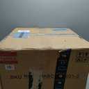 Kante 19.9",15.7",11.8" Dia Round Concrete Planter Set of 3, Outdoor/Indoor Large Bowl Plant Pots with Drainage Hole and Rubber Plug for Garden Patio Balcony Home, Weathered Concrete