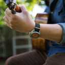 Archer Watch Straps - Classic Military Style Nylon Watch Bands (Black, 18mm)