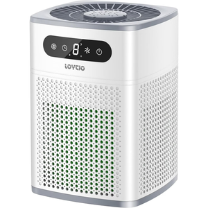 Air Purifiers for Bedroom ,HEPA Covers Up to 302 sq.ft Room, 24db Sleep Model, Night Lighting, 3 Timers, with Aromatherapy for Bedroom, Dorm Room, Apartment, Kitchen-HY1800