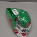 Relaxweex Light up Christmas Motorcycle Helmet Cover Extra Large Santa Claus Hat Decoration 18.78 x 15.75 Inch Helmet Cover (Red-green Altering)