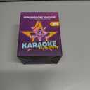 Karaoke Machine for Kids, Portable Mini Speaker with 2 Wireless Microphones, 2026 TOP Kids Gifts for Girls Ages 3, 4, 5, 6, 7, 8, 9, 10, 12 +Years Old, 4-12th Birthday Present Toy Party (Purple)