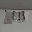 Hubeye 3 Pairs Retro Oversized Large Frame Reading Glasses for Women Men Square Fashion Oprah Style Blue Light Blocking Computer Reader with Glasses Cloth Cover +1.0 (3 Pairs - Stripes (Gray/Green/Orange))