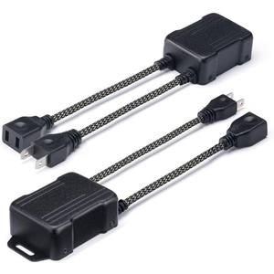Xprite H7 LED Headlight Canbus Decoder Error Free Capacitors Resistors for LED Lights, Anti Flicker Harness Adapter for Cars Trucks, Pack of 2