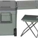 32Quart Camping Cooler Portable Cooling Box Suitable for BBQ Camping, picnics and Other Outdoor Activities