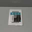 [2 Pack] BESTTEN 3 Gang Screwless Decorative Wall Plate, Mid-Size H4.88" x W6.74", USWP6 Gloss Snow White, Faceplate Cover for Decorator Receptacle Outlet & Switch