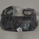 Swanoo Universal Stroller Snack Tray | Compatible With Nuna Mockingbird Bugaboo Uppababy | Stroller Bumper Bar Tray Attachment with Cup Holder | Baby Toddler Disneyland Essentials Stroller Accessories (Dark Grey)