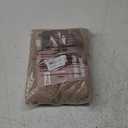 Genina Chair Seat Covers Waterproof Dining Room Chair Covers 4 Pack Stretch Seat Covers for Dinning Room Chair Protector Slipcover for Kitchen, Hotel (4, Pattern1-Khaki)