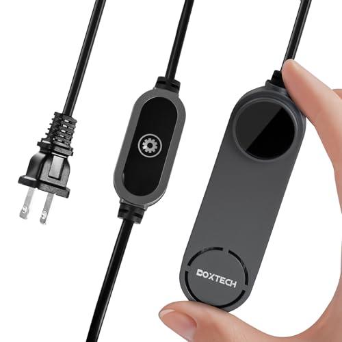 boxtech Betta Fish Tank Heater - Small Aquarium Heater 75w for Turtle Tank with Led Digital Display, External Temperature Controller for 8 to 17 Gallon Tanks