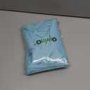 Gwine Short Curtains 30 Inch Length, Light Filtering Small Kitchen Window Curtains Tiers Over Sink, Half Window Treatments for Bathroom Basement Rod Pocket, 2 PCS, Each 30" Wx30 L, Aqua