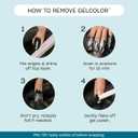 OPI GelColor LED Cure Gel Nail Polish | White, Gray & Black Shades | Salon-Quality Shine, Long-Lasting Wear | Easily Soak Off Removal | Vegan & HEMA Free | 0.5 Fl Oz (Optical Nailusion | Opaque Bright Iridescent White Glitter)