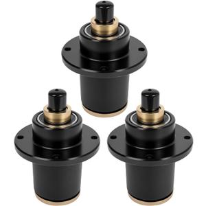 037-6015-50 Spindle Assembly for 42'' 48'' 52'' 60'' 72'' Deck, Compatible with B ad Boy CZT, ZT Elite, P up Pup Lightning, M averick Ride-On Mower, Replaces 037-6015-00 S tens 285-951, 3 Pack