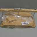 JFNoraiva Book Binding Kits, Bamboo Wood Book Press Suitable for Thin Books, 11 * 7.9 in Bookbinding Press for DIY Bookbinding, Books Repair, Handmade Crafts