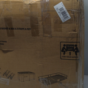 Hitch Mount Cargo Carrier Basket 60"*25"*6"+Waterproof Bag 25 Cubic Feet(60"*24"*31"),and Cargo Net with Attachment Hooks,Ratchet Straps,Hitch Stabilizer.500 Lbs Capacity,Foldable,fit 2" Receiver(heavy metal frame of the basket is bent and the mesh i