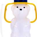 TalkTools Honey Bear Straw Cup with Handle, 7oz – Soft Straw Trainer for Babies & Toddlers 4+ Months – EasyGrip, Dishwasher Safe.