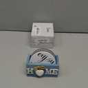 Queekay Coasters Set of 6 House Warming Gifts New Home Wooden Farmhouse Drink Coasters with Holder 4'' Funny Decoration for Kitchen Family Coffee Bar Tabletop Protection(Ocean Color)