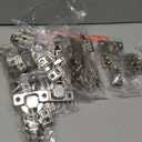 5 Pairs 10 Pack European Full Overlay Soft Close Cabinet Hinges Concealed Kitchen Cabinet Hinges Heavy-Duty Frameless Adjustable for Cupboard Hardware