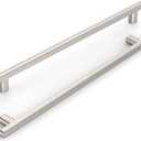 10 Pack 10 Inch(254mm) Kitchen Cabinet Handles Brushed Satin Nickel Cabinet Pulls Kitchen Cabinet Hardware Drawer Pulls for Cupboard Wardrobe