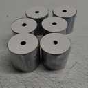 Dusty Blue and Champagne Gold Christmas Ribbon Wired 2.5" Blue Gold Christmas Tree Ribbon for Decorations, Blue and Gold Wired Satin Ribbon for Gift Wrapping, Crafts (6 Rolls 36 Yards)