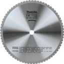 Makita A-97592 14" (70T) Carbide-Tipped Metal Cutting Blade, Ferrous Metal,