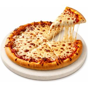 16 Inch Round Cordierite Pizza Stone for Oven and Grill