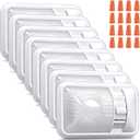 RV Lights Interior, 12 Volt Led Lights 500LM, Camper Lights 3.6W, RV Led Lights Interior Fixtures 12V, RV Ceiling Dome Light with Switch for RV/Camper/Trailer/Boat/Car (Natural White, 8Pack).