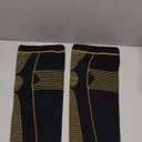 Full Leg Sleeves Long Compression Leg Sleeve Knee Sleeves Protect Leg, for Man Women Basketball, Arthritis Cycling Sport (3X-Large (1 Pair), 04_Copper)