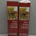 Biswing Impact Sprinkler Head on Tripod Base, Heavy Duty Lawn Sprinklers, 360 Degree Large Area Irrigation, Brass Sprinkler Nozzle & Solid Alloy Metal Extension Legs Flip Locks, 2 Pack, Size: 16 - 37.5 inch