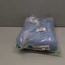 WINLIFE 100% Cotton Quilted Euro Sham Covers, 2 Pack Cotton 26'' x 26'' Pillow Covers, Soft and Breathable Euro Shams, Square Pillow Shams, Mineral Blue