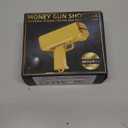 Money Gun Shooter  RUVINCE Gold Money Gun for Movies That Look Real, Prop Gun Make it Rain, Handheld Cash Gun for Game Movies Party