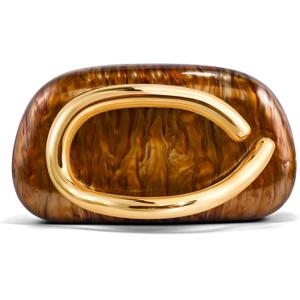 Clutch Purses for Women Formal, PU Leather/Marble Acrylic Evening Bags with Chain, Trendy Metal Handle Purses 2025