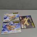 Puzzled Wooden Airplane Model Kits - Water Plane, Spirit of St. Louis, Nieuport 17 & Tri-Plane 3D Wooden Puzzles Set, Educational Adults & Kids Toys DIY Airplane Kit Assembly Planes to Build - 3 Pack