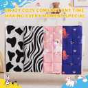 anfie Weighted Blanket Kids(48"x72" 10lbs) Weighted Blanket Cooling Blanket for Sleeping,Throw Size Breathable Blanket with Premium Glass Bead(Pink Unicorn)