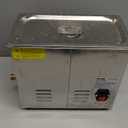 VEVOR Ultrasonic Cleaner with Digital Timer & Heater, Professional Ultra Sonic Jewelry Cleaner, Stainless Steel Heated Cleaning Machine for Glasses Watch Rings Small Parts Circuit Board (6L)