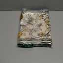 ISAENNE Designer Vintage Beige Linen Table Runner 87 Inches Long, Elegant Floral and Bird Pattern Decor Table Runners for Dining Tables, Thanksgiving,Christmas, Banquet,Party,12"*87"