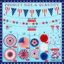 29PCS 4th/Fourth of July Patriotic Decorations Set