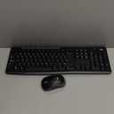 Logitech MK270 Wireless Keyboard and Mouse Combo for Windows, 2.4 GHz, 8 Multimedia Keys, PC, Laptop, Wireless Keyboard Compact Mouse Combo - Black (1 Pack)