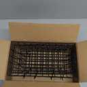 HORUSDY Peg Board Bins and Baskets | 4 Pack | Square Style 4 Size Pegboard Baskets and Pegboard Bins for Organize Workbenches, Accessories