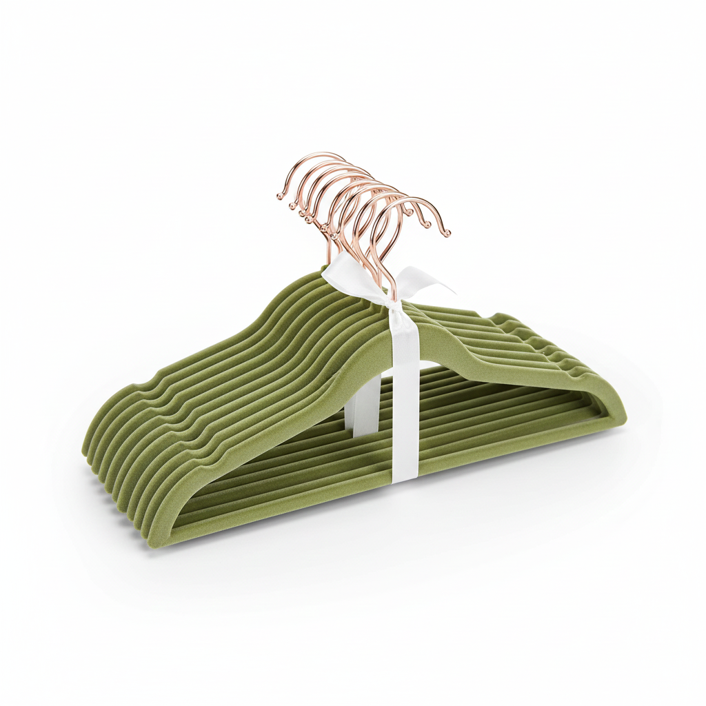 HOUSE DAY Tranquil Blue Velvet Hangers 30 Pack, Non Slip Clothes Felt Hanger Heavy Duty for Coat, Premium Slim Space Saving Suit Hangers for Closet Organizer, 360° Rotating Silver Hook