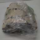 Smiry Outdoor Rug 5x8 ft, Waterproof Reversible Plastic Straw Rugs, Boho Outdoor Area Rug, Outside Floor Mat for Patio, Backyard, Deck, Picnic, Beach, Camping, Beige