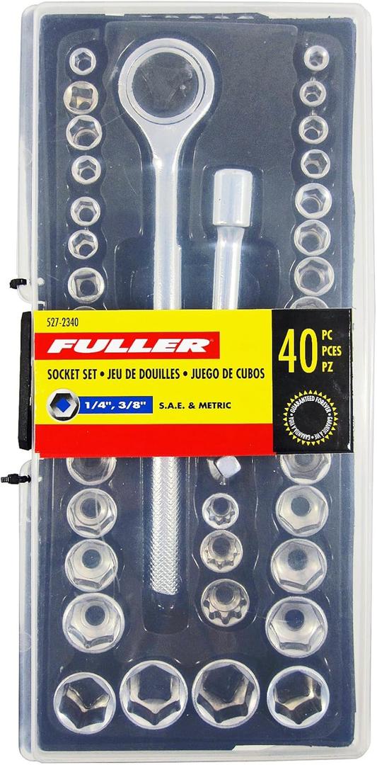 Fuller Tool 527-2340 40 Piece Socket Set