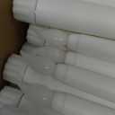 Funtery 48 Pcs Flameless LED Taper Candles 11 Inch Battery Operated Candles Bulk LED Candlesticks Fake Candle Flickering Flames for Christmas Church Wedding Party (White Color, Classic)