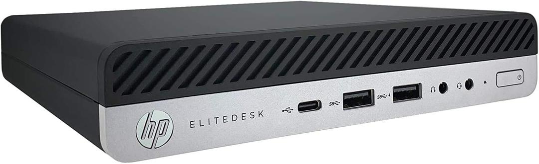 HP EliteDesk 800 G5 Mini - 9th Gen Intel Core i5-9500T 6-Core up to 3.70 GHz, 16GB DDR4 Memory, 256GB NVMe SSD, WiFi-6, Bluetooth 5.0, Intel UHD Graphics 630, windows 11 Pro, Mouse, Keyboard, Charger