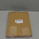 Wavy Striped 4x6 Picture Frame  Orange and Cream with Frosted Finish, Tabletop Photo Display  Joyful Decorative Photo Frame for Desk, Shelf, or Gift